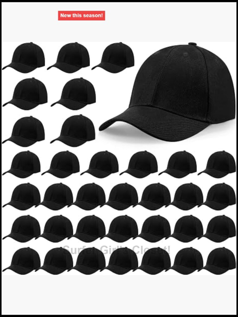 36 Pcs Wholesale Bulk Lot Baseball Caps Adjustable Blank Denim Plain Trucker Hat